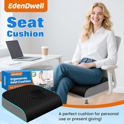 Seat Cushion, Memory Foam Chair Pad - Image 7
