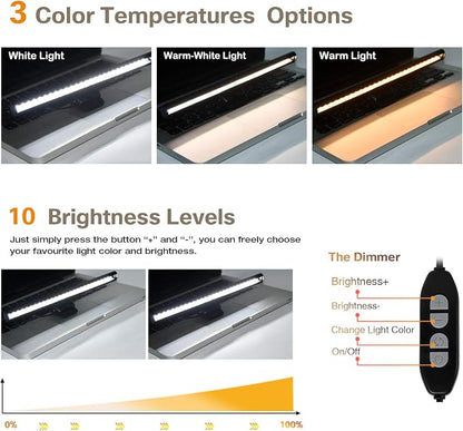 Monitor Light, Screen Light Bar Computer e-Reading LED Task Lamp, 3 Color Modes - Image 3