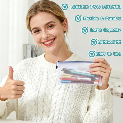 Mesh Zipper Pouch Bags - Image 2