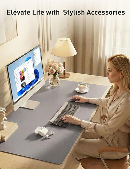 Aothia Faux Leather Desk Mat - Image 7