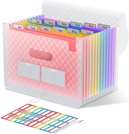 ThinkTex Accordion File Organizer, 12 by ThinkTex