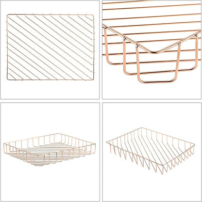 BTSKY Multipurpose A4 File Tray Wire Desk Tray Organizer Elegant Letter Size - Image 6