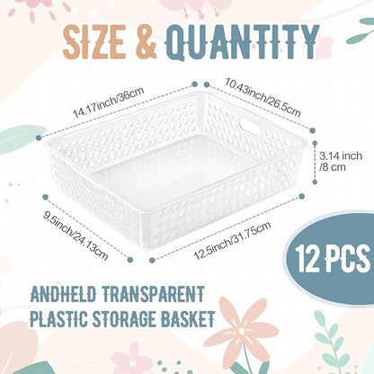 Geetery 12 Pack Classroom Storage Baskets - Image 2