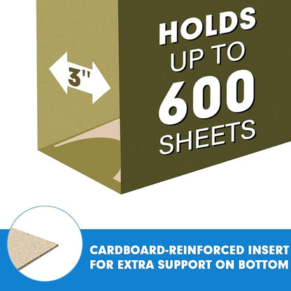 Extra Capacity Hanging File Folders, RAZCC 30 Pack Letter Size Reinforced - Image 3