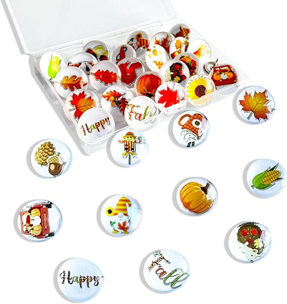 Thumb Tacks 24Pcs Thanksgiving Decorative Pushpins by Tandarui