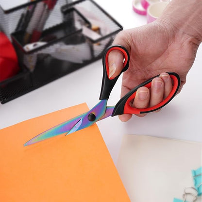 Craft Scissors Set of 3 Pack, All Purpose Sharp Titanium Blades Shears - Image 6