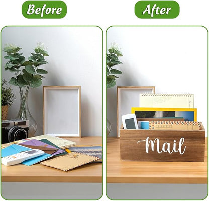DRASTAR Mail Organizer Countertop, Mail Holder - Image 6