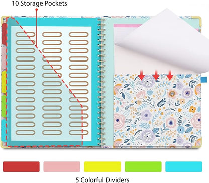 Clipboard Folio with Storage Clipboards Padfolio Notebook - Image 5