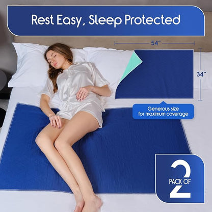 Inspire Waterproof Mattress Protector, 2 Pack - Image 2