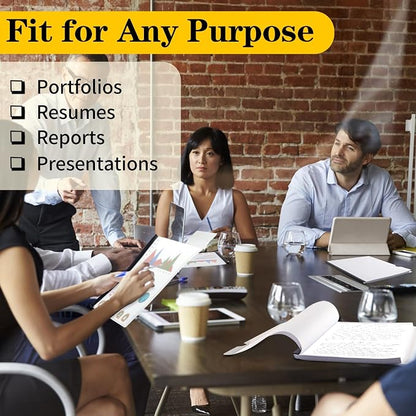 Report Covers with Sliding Bar, Resume Covers Presentation Folders File - Image 7