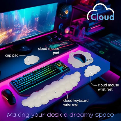 Cloud Wrist Rest Keyboard Palm Rest - Image 2