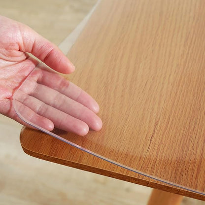 Warmstar Clear Table Protector 2mm Thick, 28 x 51 Inch Clear Table Cover by Warmstar