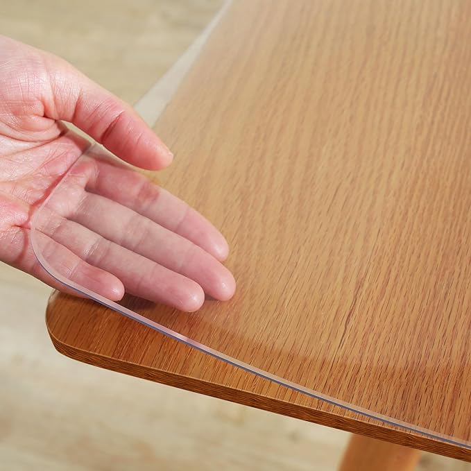 Warmstar Clear Table Protector 2mm Thick, 18 x 72 Inch Clear Table Cover by Warmstar