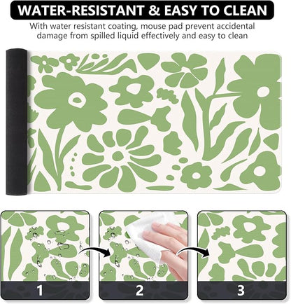 iCasso Desk Mat, XXL Large Anti-Slip Mouse Pad - Image 3
