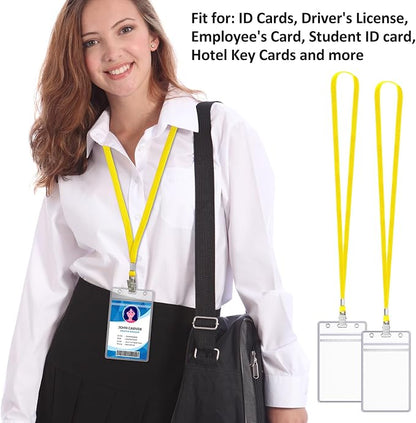 Marspark 200 Pcs ID Badge Holder - Image 3