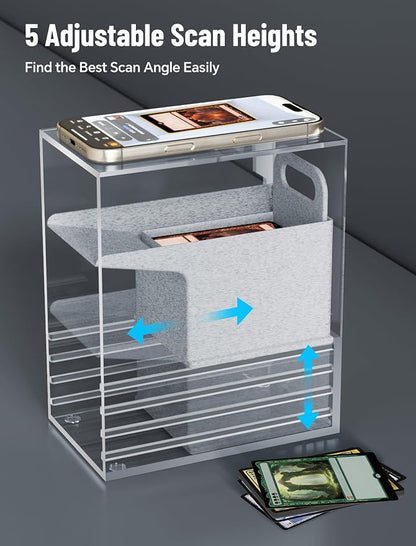 NiHome Clear Acrylic Trading Card Scanner Stand - Image 4