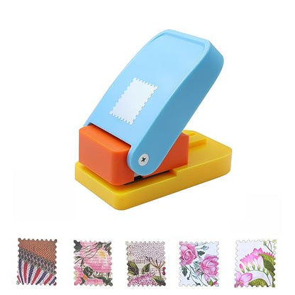 1X0.8inch Rectangular Postage Stamp Punch Ware Rectangle Craft Lever Punch - Image 2