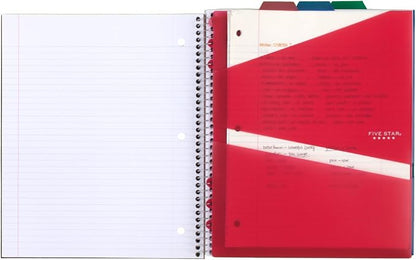 Five Star 2-Pocket Dividers, Colors Will Vary, 3 Pack - Image 7