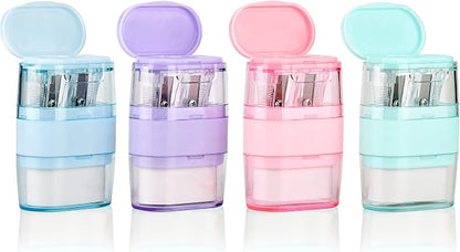 4 PCS Manual Pencil Sharpener by waremew