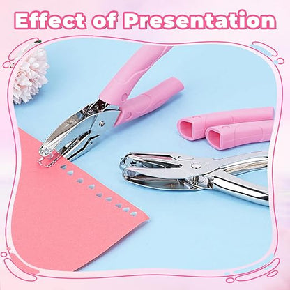 UCEC Star Shape Single Paper Hole Punch, Star-Shape Handheld Hole Paper Puncher - Image 6