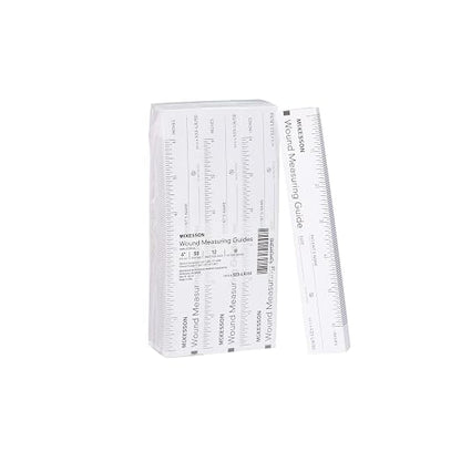 McKesson Wound Measuring Guide Ruler, Non-Sterile, 6 in by McKesson