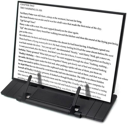 Barelove Desktop Document Book Holder, Metal Foldable Reading Rest Book Stand by Barelove