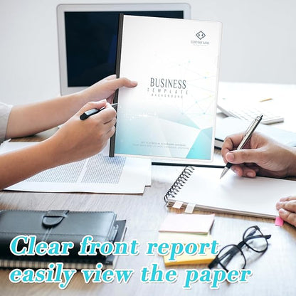 50 Pack Clear Report Covers - Image 6