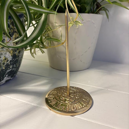 Solid Brass Vintage Receipt Spike – Heavy Duty Bill Fork Holder, Classic Paper - Image 8
