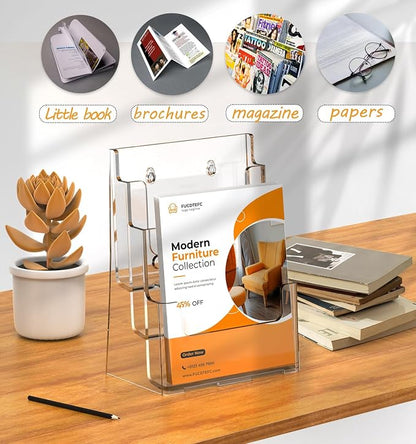 FUCDTEFC Acrylic Brochure Holder 8.5x11 - Image 6