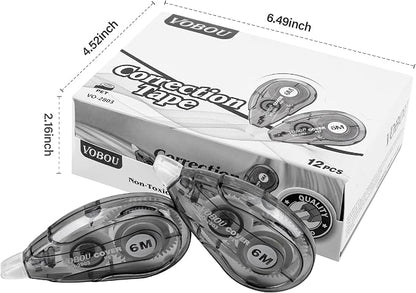 Vobou White Correction Tape Dispenser, - Image 3