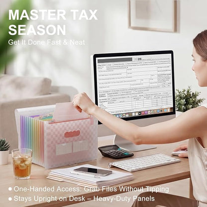 ThinkTex Accordion File Organizer, 12 - Image 5