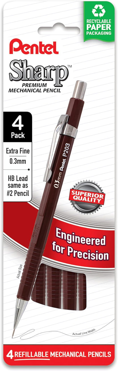 Pentel Sharp Mechanical Pencil, Extra Fine Line by PentelofAmerica