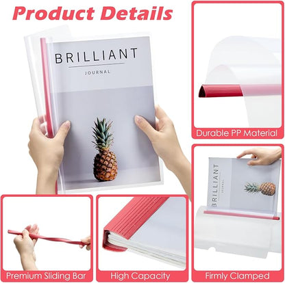 Thenshop 100 Pcs Clear Report Covers - Image 3