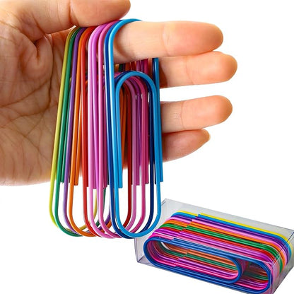 4" Inch Large Size Paper Clips by Timenu