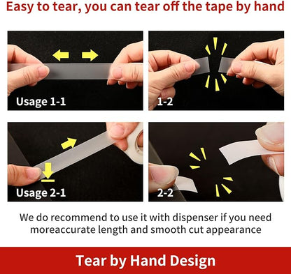 24 Rolls Invisible Tape Refills - Image 3