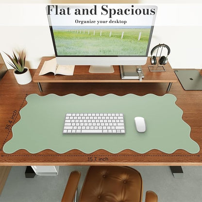 iCasso Leather Desk Pad, Extra Large Mouse Pad - Image 3