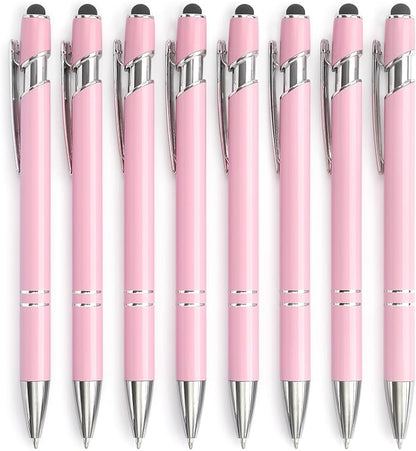 Ballpoint Pen 2-in-1 Stylus Retractable Ballpoint Pen by Bribobo