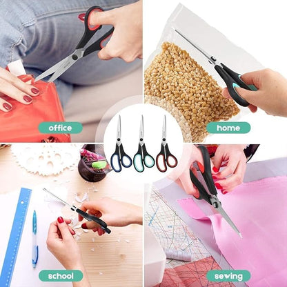 School Office Scissors Bulk, Office Home Sewing Fabric Supplies, - Image 6