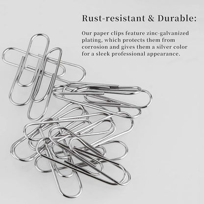 Paper Clips, 200 Pack, Paperclips, Paper Clip, Suitable - Image 7