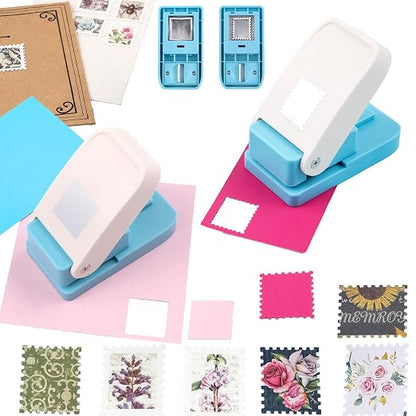 BAOFALI 2Pcs/Set 1X0.8inch Rectangular Postage Stamp by BAOFALI