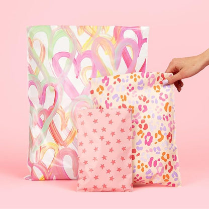 Pretty Package Store Designer Poly Mailers, Preppy Leopard, 100 Pack | Heavy - Image 7