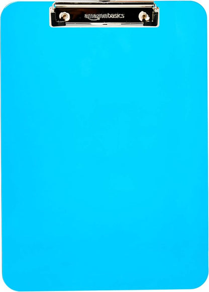 Amazon Basics Colorful, Lightweight Plastic Clipboards, Letter Size - Image 2