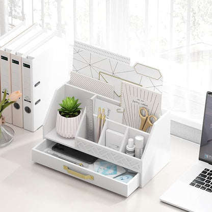 Wisuce Bamboo Mail Organizer Countertop - Image 4