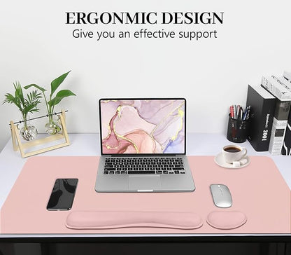 Desk Pad Mat Set, 3-in-1 Large Mouse Pads - Image 3