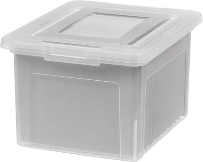 IRIS USA File Box, Plastic File Boxes by IRISUSA