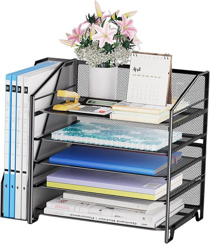 Simple Trending 5-Tier Desk File Organizer by SimpleTrending