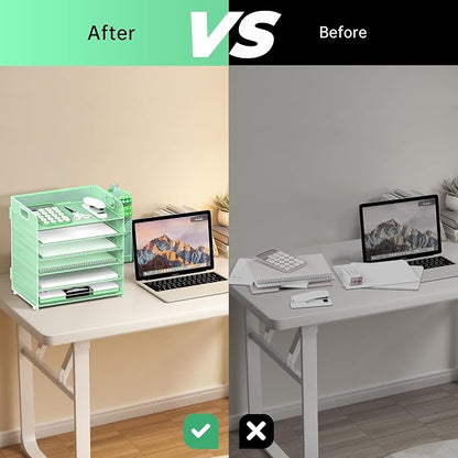 SUPEASY 6 Tier Desk Organizer - Image 7