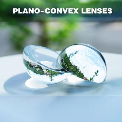 2Pcs 3.1inch Crystal Dome Magnifying Paperweight, Paper Weights - Image 2