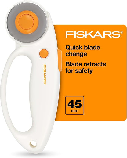 Fiskars 45mm Rotary Cutter for Fabric by Unknown