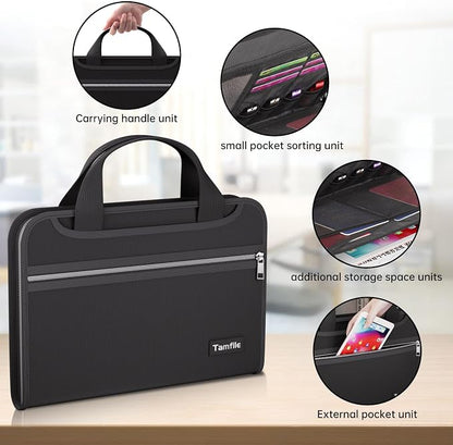 Tamfile Fireproof Accordion File Organizer - Image 3